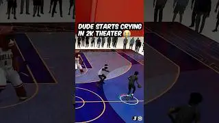 A DUDE FROM OTF STARTS CRYIN IN 2K THEATER PART 1😭😂#2k26 #nba2k26 #explore #shorts