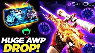 SKINCLUB HUGE AWP DESERT HYDRA DROPPP !! !? | SkinClub Promo Code 2024 | SkinClub Case Opening |