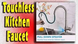 Touchless Kitchen Faucet Automatic Motion Sensor