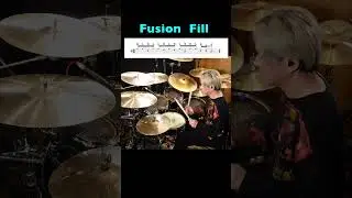フュージョン系ドラムフィル ルーディメント rudiments Drum Fill-in #drums #sakaedrums  #rudiments