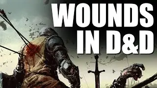 Раны и очки здоровья в старой версии D&D
