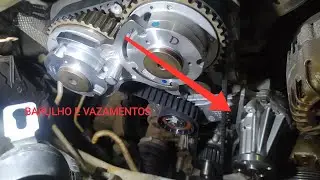 Barulho na bomba d'água motor Sigma New fiesta, novo Ka vazamento de água troca das correias