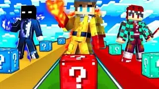 ماين كرافت تحتي  بلوكك الحظ 