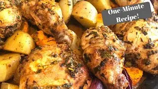 SLIMMING WORLD LEMON & GARLIC CHICKEN I One-Minute Recipe!