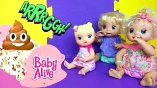 BABY ALIVE - TEM COCÔ NA CAMA! QUEM FOI QUE FEZ?