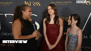 Интервью с Мадлен Макгроу и Вайолет Макгроу | Премия Astra Film & TV Awards 2024