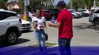 Connecting with voters #district11#miamidade