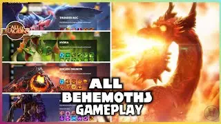 Call of dragons - all season 1 Behemoths | hydra necrogiant flame dragon thunder roc magma daemons