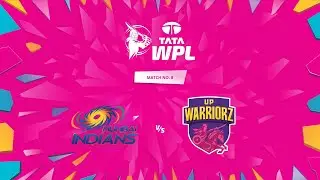 TATA WPL 2026 | Match 8 | Mumbai Indians VS UP Warriorz