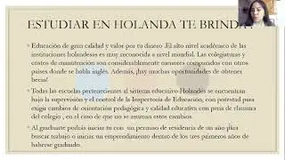 Sistema Educativo En Holanda