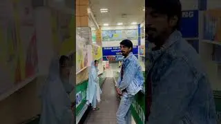 Escalator prank 🤣 Girl confused  @rjnazimofficial