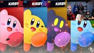 Super Smash Bros With Family