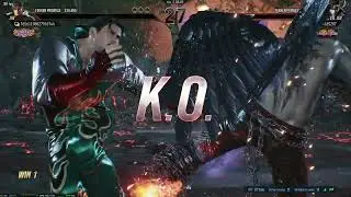 JIN vs DEVIL JIN | Tekken 8 Rank Season 2 ( ULTRA GRAPHICS )