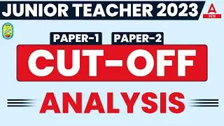 JT Cut Off Marks 2023 ( Paper 1 & 2 ) | Junior Teacher Cut Off Odisha | Full Analysis