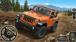 Extreme Offroad Jeep Driving 🚙 | Mountain Dirt Track Challenge | Android Gameplay 2025