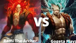 Rami The Archer vs Gogeta Playz:DragonBall Legends