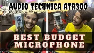 Audio Technica ATR-1300 Dynamic XLR Mic Review in hindi  / Test | | Nitin Nischal (Nit-A)