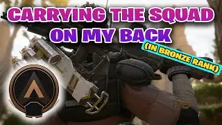 Carrying in Apex squads. Feels good to play again! *Bronze rank. LOL*