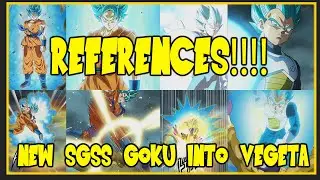 NEW Goku/Vegeta ROF  Dokkan Movie/Anime References!!