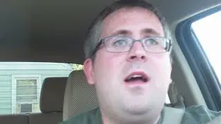 Lance in a car