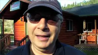 A one night stay at the Elk Meadow Cabins in the Redwood National Park