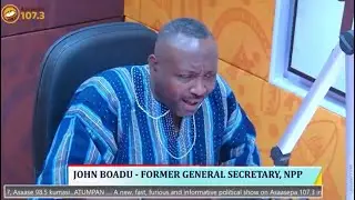 Cedi Depreciation | John Mahama Faces Credibility Crisis | John Boadu Speaks Out