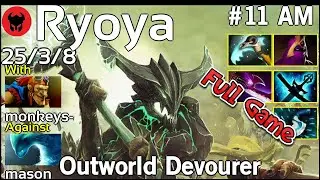 Ryoya [bc] plays Outworld Devourer!!! Dota 2 Full Game 7.22