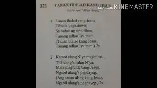 Pinili na alawiton#321.Tanan ihalad kang jesus