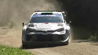 WRC Rally Finland 2025 Action&Solberg Mistake