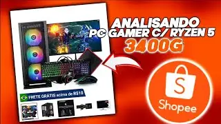 Vale a pena investir num PC GAMER com RYZEN 5 3400G?