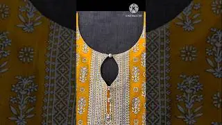 Key Hole Neckline For Girls Summer Dress #fashion