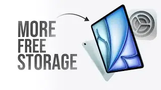 How to Get More Storage on iPad for Free (tutorial)
