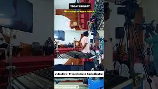 New Church Audio & Video Live Setup | தேவாலய லைவ் ஆடியோ வீடியோ செட்டப் #dj #audioequipment