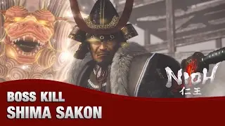 Nioh Boss Kill - Shima Sakon