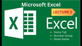 MS Excel Lecture 2 | Number Group | #Microsoft #Excel #numbergroup