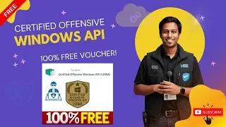 Get the Certified Offensive Windows API (COWA) Course 100% FREE!