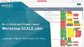 Workshop: SCALE.sdm - Part 2: Project + Result | Apr 26, 2024
