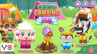 Funny Camping Day Game Walkthrough Review #games #gameplay #gamewalkthrough #camping #funny #zoo