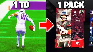 1 Touchdown = 1 Pack Opened