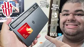 REDMAGIC Astra RODA GTA 5, PS3 e Switch! O MELHOR TABLET GAMER DO MUNDO REVIEW COMPLETA!