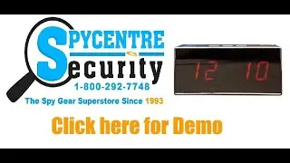 1080P WiFi Digital Clock Hidden Spy Camera - Review