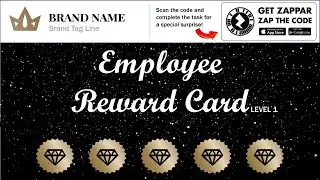 Employee Reward Card &ndash; Augmented Reality Quiz Card - Trailer