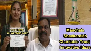 Manchala Shankaraiah Charitable Trust Innovative Idea Over Wedding  | FB TV | Asvi Media