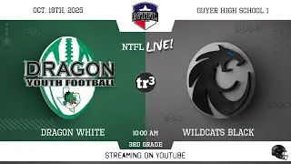 Dragon White v Wildcat Black-3rd Grade 2nd FILE -  at Denton Guyer HS 1-10:00 AM 10/18/25