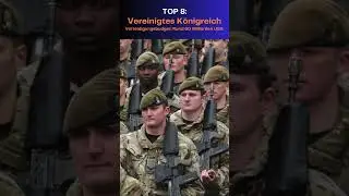 Top 10 Der St&auml;rksten Milit&auml;rs Der Welt | Top 10 Rangliste #top10 #rangliste