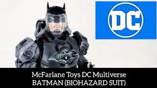 ☣️ MCFARLANE TOYS DC MULTIVERSE Batman (Biohazard Suit) Gold Label Edition | Comic Book Wednesday ☣️