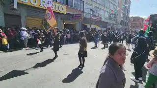 Desfile 16 de Julio, Zona Max Paredes: U.E. Bolivia 1