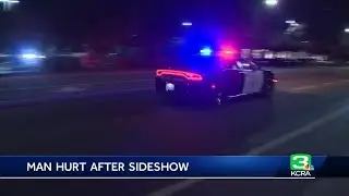 PD: Man seriously injured after sideshow in North Sacramento