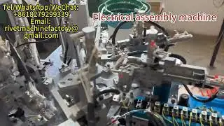 Automatic Riveting Machine in Mexico | Electrical Contact Assembly Equipment