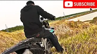 RIDER GOES UP A 50ft HIGH DIRT PILE‼️🤯 
